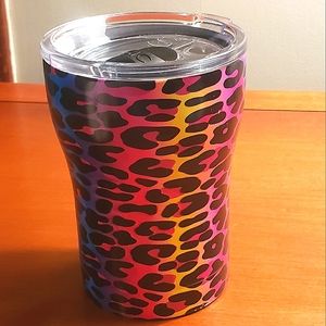 Rainbow Cheetah Print Siccups /Tumbler